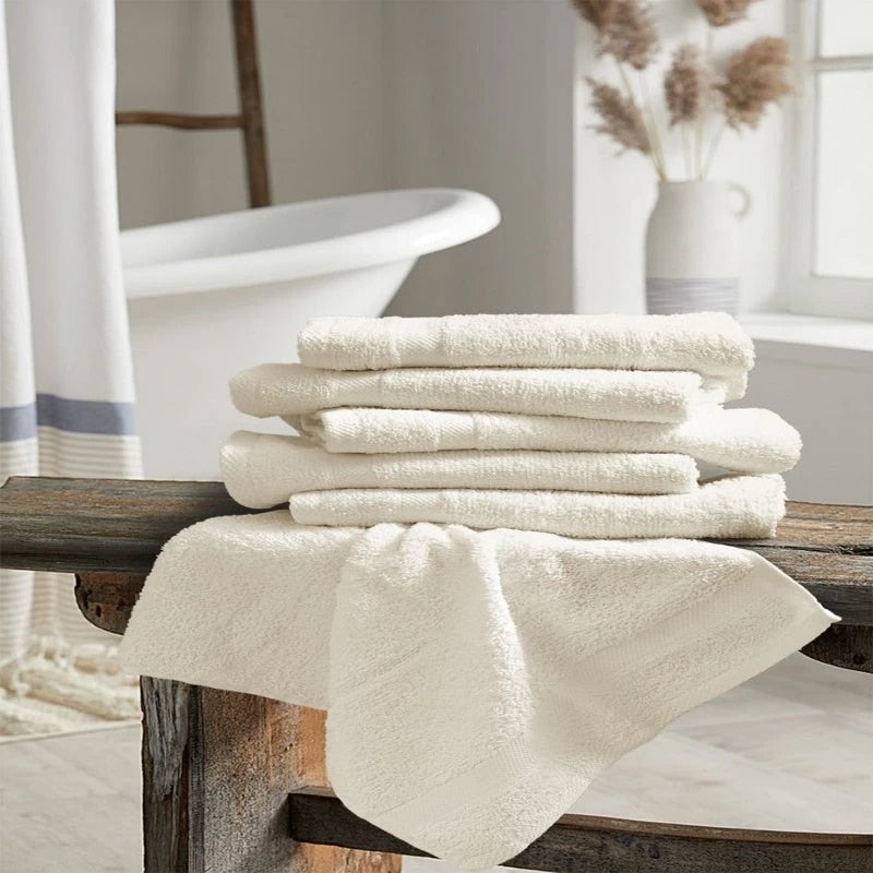 Cotton Bathroom Face Bath Towel Set