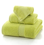 Solid 100% Cotton Bath Towels