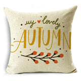 Autumn Decorative Throw Pillowcase