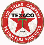 Retro Texaco '36 Round Tin