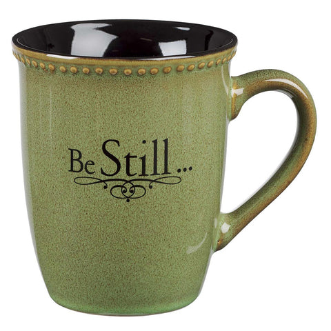 Sage Green Stoneware Coffee Mug