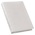 White Full Grain Leather Giant Print KJV Bible