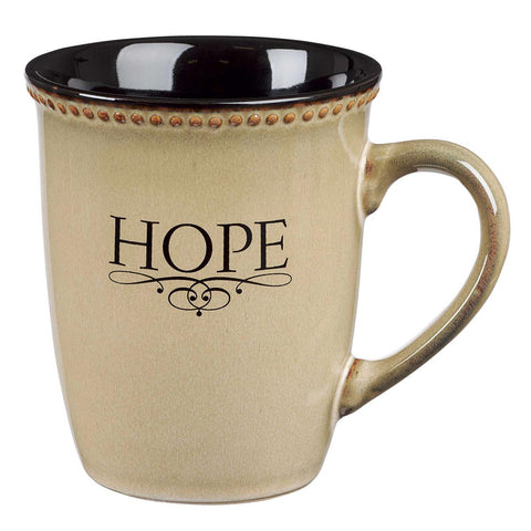 Ivory Stoneware Hot Beverage Coffee Mug