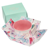 Pink Petal Floral Ceramic Coffee Mug