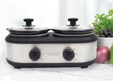 Slow Cooker with Double Ceramic Pots