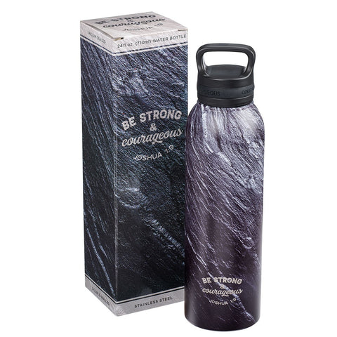 Black Stone Stainless Steel Water Bottle