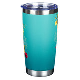 Butterfly Designed Stainless Steel Travel Drinking Tumbler