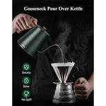 Stainless Steel Automatic Electric Coffee Kettle