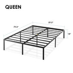 Queen Metal Platform Bed Frame