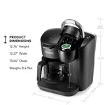 K-Duo Essentials Single Serve and Carafe Coffee Maker