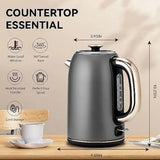 Electric Tea Kettle with Stay Cool Handle