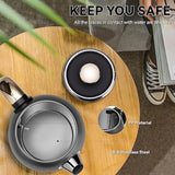 Electric Tea Kettle with Stay Cool Handle - Top View