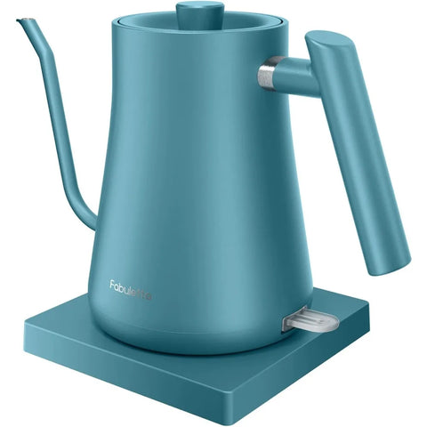 Blue Stainless Steel Electric Coffee & Tea Kettle