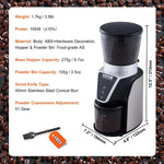 Electric Burr Coffee Grinder