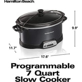 Hamilton Beach Programmable Slow Cooker Measurements