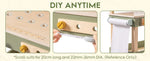 Wooden Toy Construction Workbench with Tools