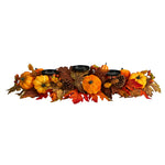 Thanksgiving and Fall Candelabrum Centerpiece
