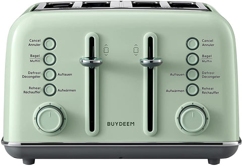 Vintage Style 4-Slot Toaster