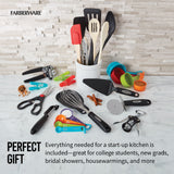 Farberware 28-piece Kitchen Utensil & Gadget Set in Assorted Colors