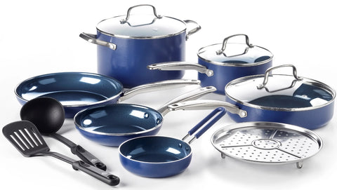 Blue Diamond 12-Piece Cookware Set