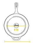 Lodge 10.25" Pre-Seasoned Iron Skillet
