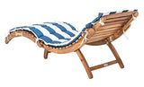 Outdoor 3-Piece Chaise Lounge Set with Table