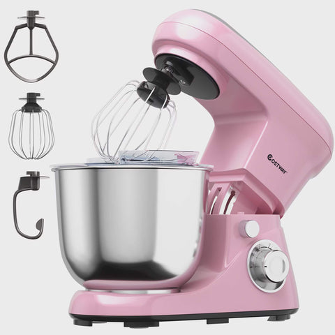 6-Speed Kitchen Stand Mixer with Dough Hook
