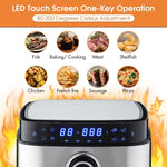 5-Quart Air Fryer with Touchscreen Control Panel