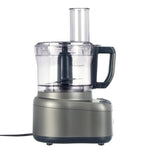 Side view of Cuisinart Elemental 8-Cup Food Processor and plug in cord.