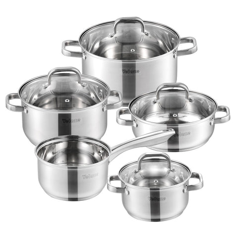 Stainless Steel Kitchen Cookware Set