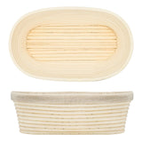 Oval Rattan Bread Basket