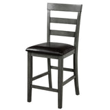 Square Wooden Dining Room Table & Chair Set