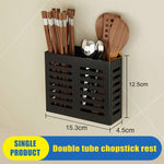 Stainless Steel Wall-Mounted Spice & Storage Rack