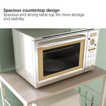 Mini Kitchen Bar With Multi-Layered Shelves