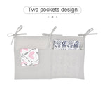 Hanging Double Pocket Diaper Organizer