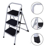 Portable Heavy Duty Folding 3-Step Ladder