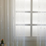 White European Window Tulle Curtains