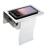 Wall-Mounted Stainless Steel Toilet Roll Holder