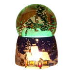 Winter Snow Globe with Music Box