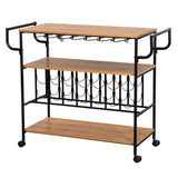 Professional Wine Serving Cart
