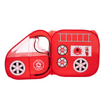 Children's Play Fire Truck Tent