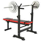 Folding Fitness Weight-Lifting Bench