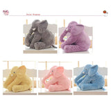 Various Colors Offered of Soft Plush Elephant Stuffed Doll Toy 