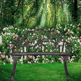 Romantic Rose Garden Bench