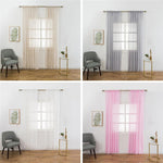 Sheer Window Curtains
