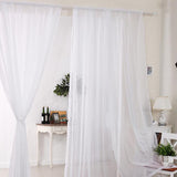 2-Piece Sheer Chiffon Curtains