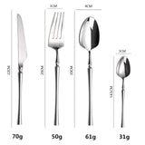 Luxury Stainless Steel Dinnerware Cutlery Set