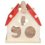 Kid's Wooden Toy Number House