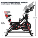 Indoor Cardio Workout Exercise Bike