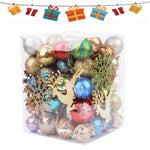 60-Pack Christmas Tree Ornaments